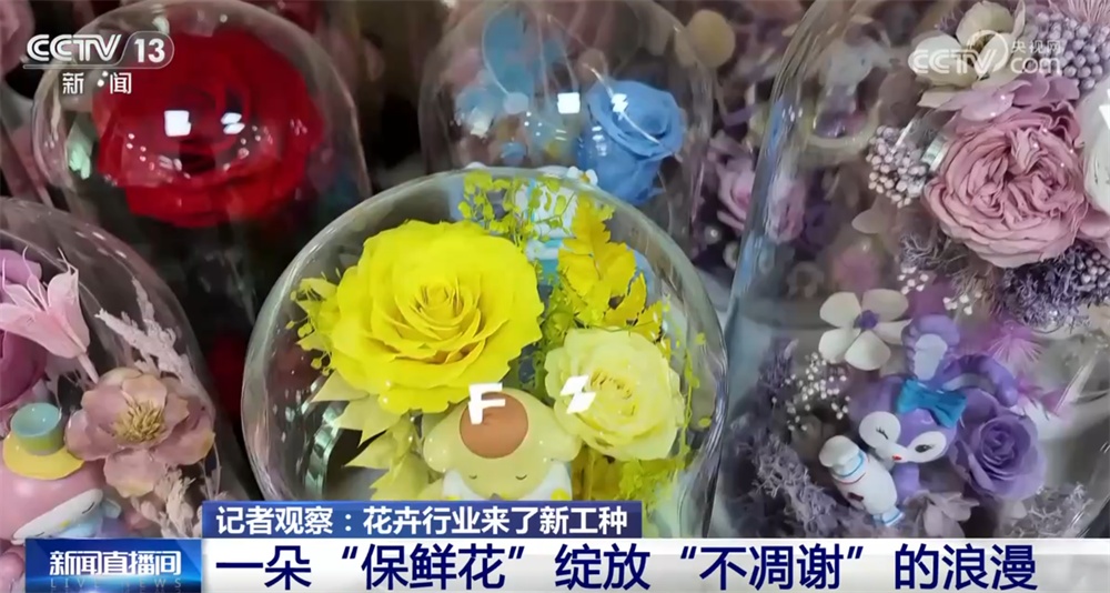 “新业态+新消费”催生花卉行业新工种 让“不凋谢”的中国式浪漫走向世界