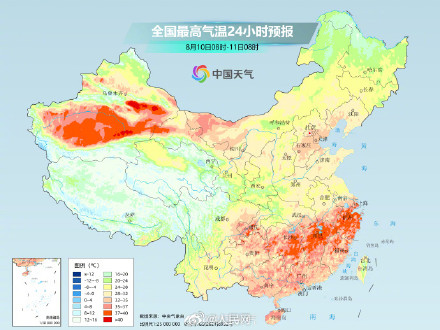 未来一周华南江南持续高温闷热