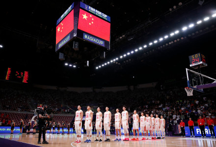 中国男篮亚洲杯小组赛三连胜收官