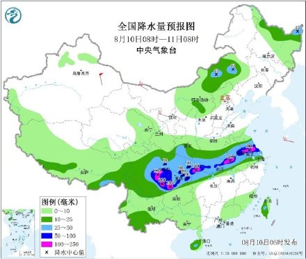 雨带将维持在川渝鄂苏皖一带 警惕次生灾害