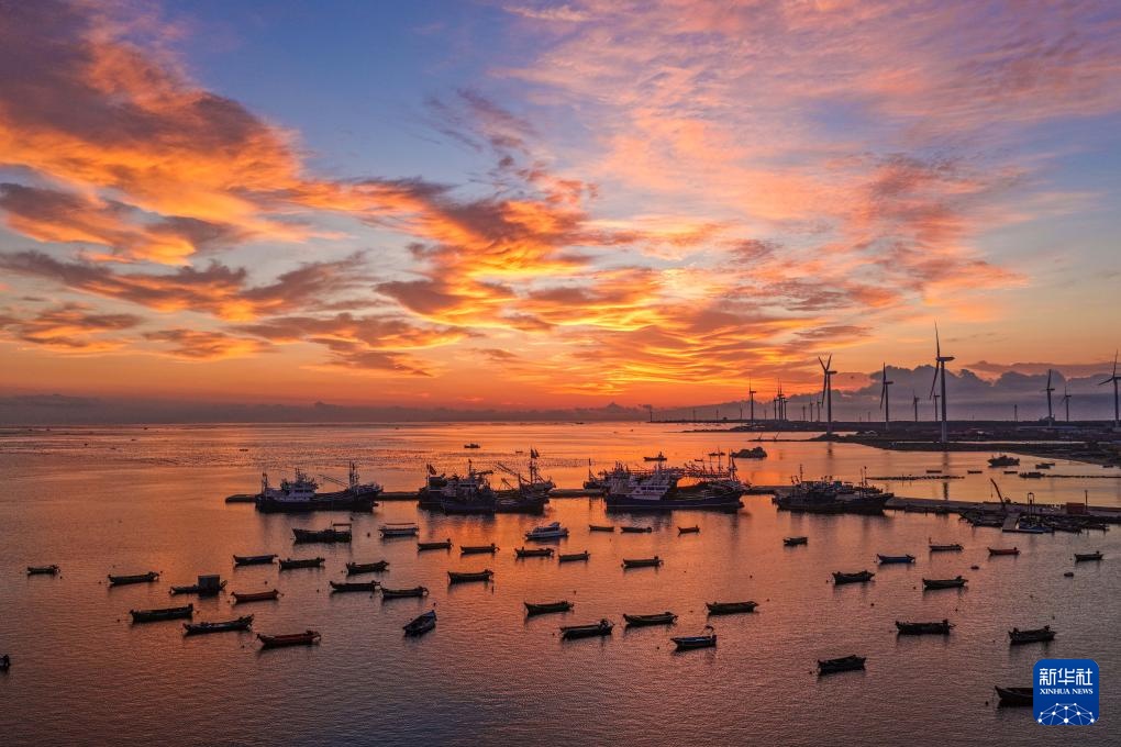 山东荣成：秋日耕海图