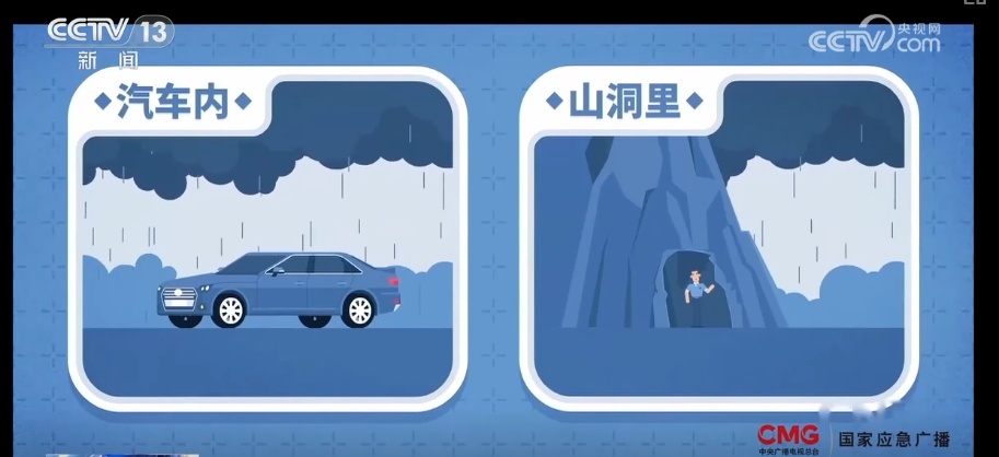 遭遇雷电不同情形应对方式不同，遇到雷击如何正确应对？科普↓
