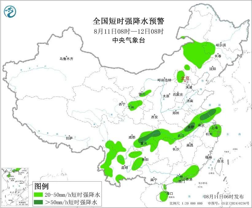 继续发布强对流天气蓝色预警！河北这些地方要警惕→