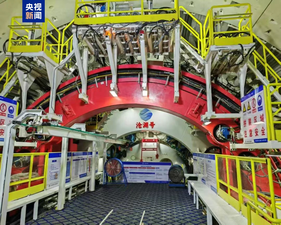 双线掘进!海太长江隧道左线今天盾构机始发 双线掘进!海太长江隧道左线今天盾构机始发