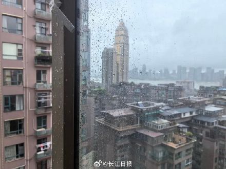 狂风暴雨一整晚！今早的武汉是这样的——