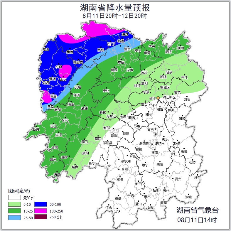 湖南气象发布：38℃！受“杨柳”影响，大暴雨马上到