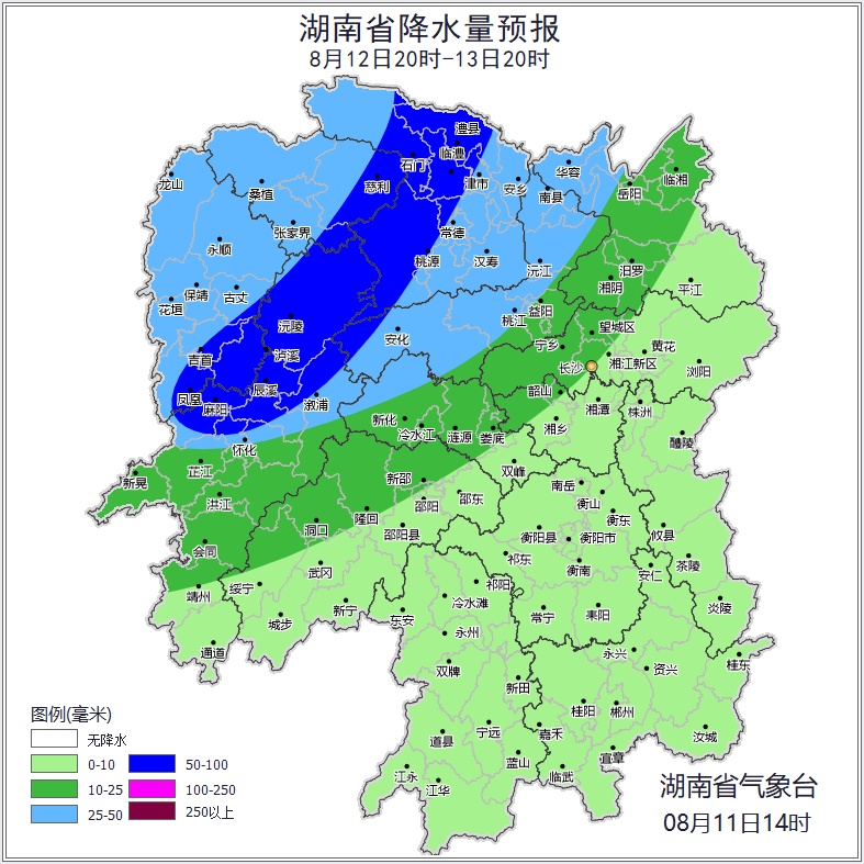 湖南气象发布：38℃！受“杨柳”影响，大暴雨马上到