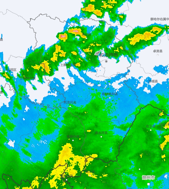 预警！雷暴大风+冰雹！即将杀到呼和浩特，今天天气太刺激...