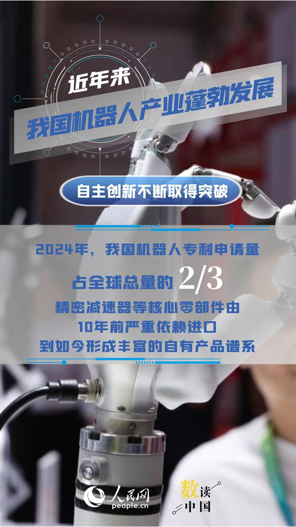 我国机器人产业蓬勃发展