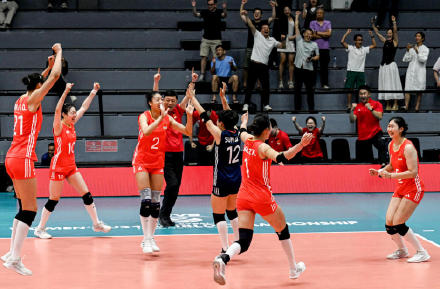 U21女排世锦赛中国队完胜美国