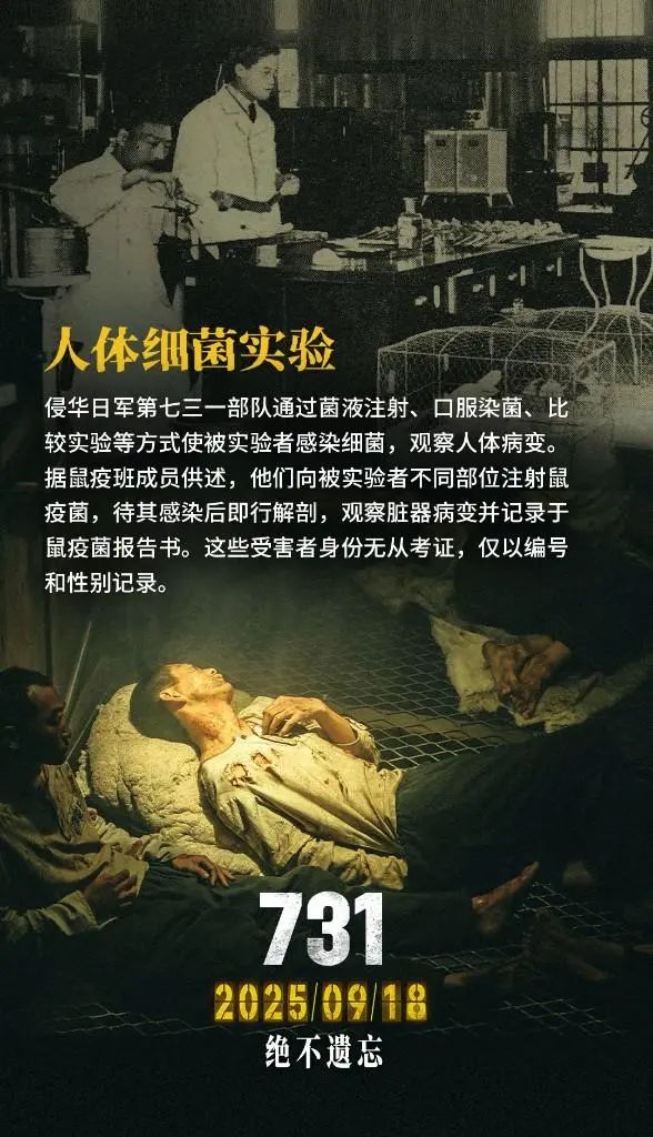 电影《731》发布组图揭开活体实验真相