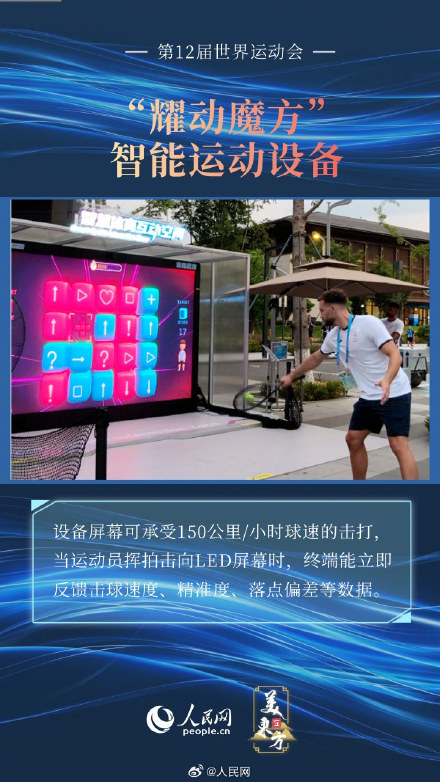 6图看成都世运会里的黑科技 6图看成都世运会里的黑科技