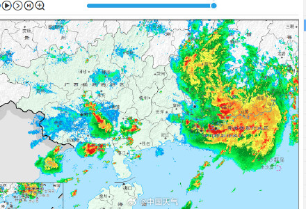 广东特大暴雨即将来袭