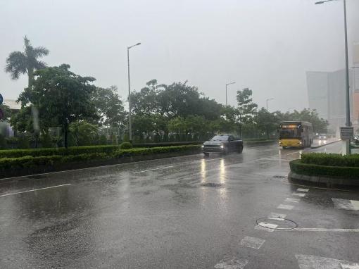 澳门气象部门发布黑色暴雨预警信号