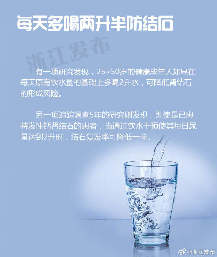 多喝水，原来有这么多好处