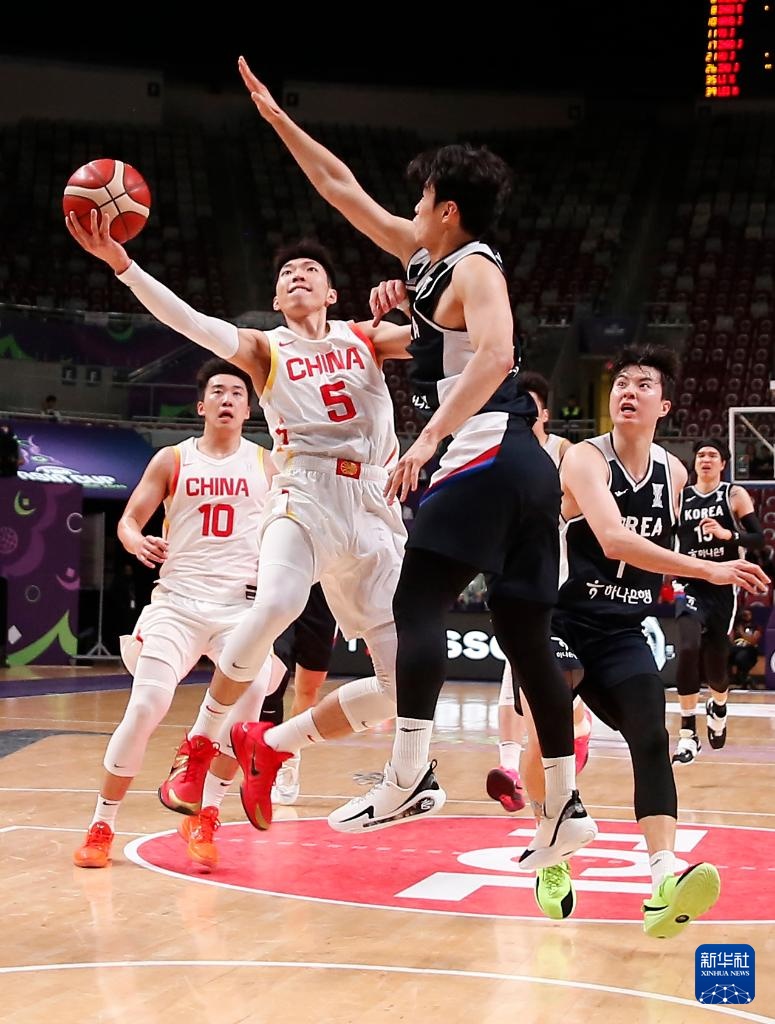 国际篮联亚洲杯：中国队胜韩国队 晋级四强