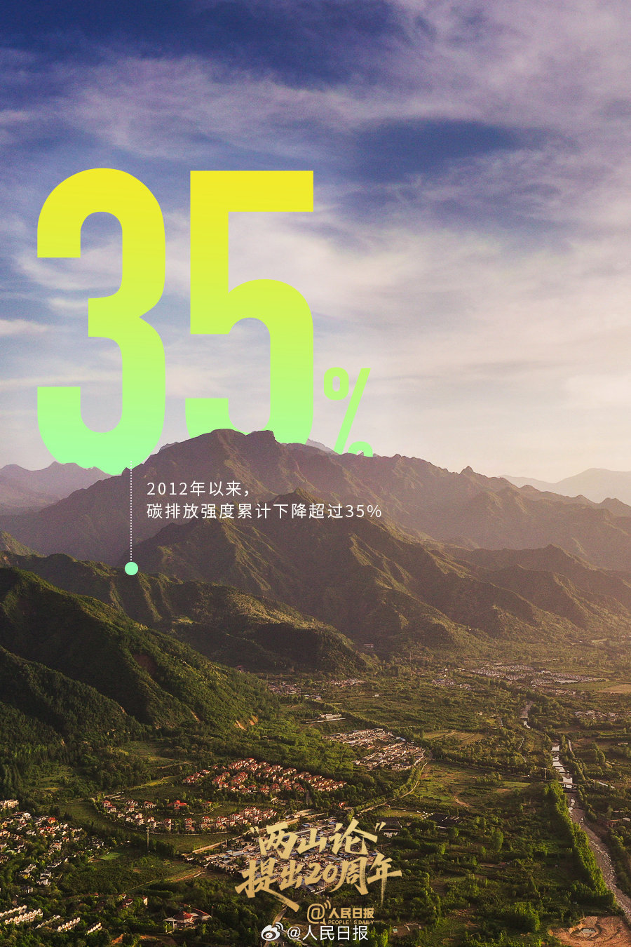 数说“两山”理念20年山河蝶变