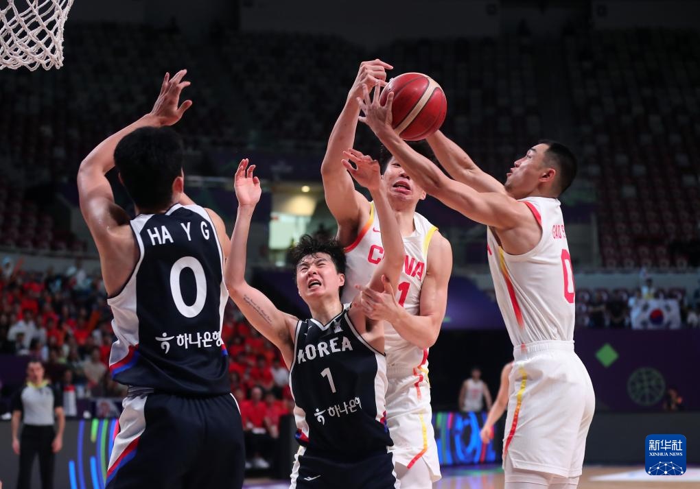 国际篮联亚洲杯：中国队胜韩国队 晋级四强