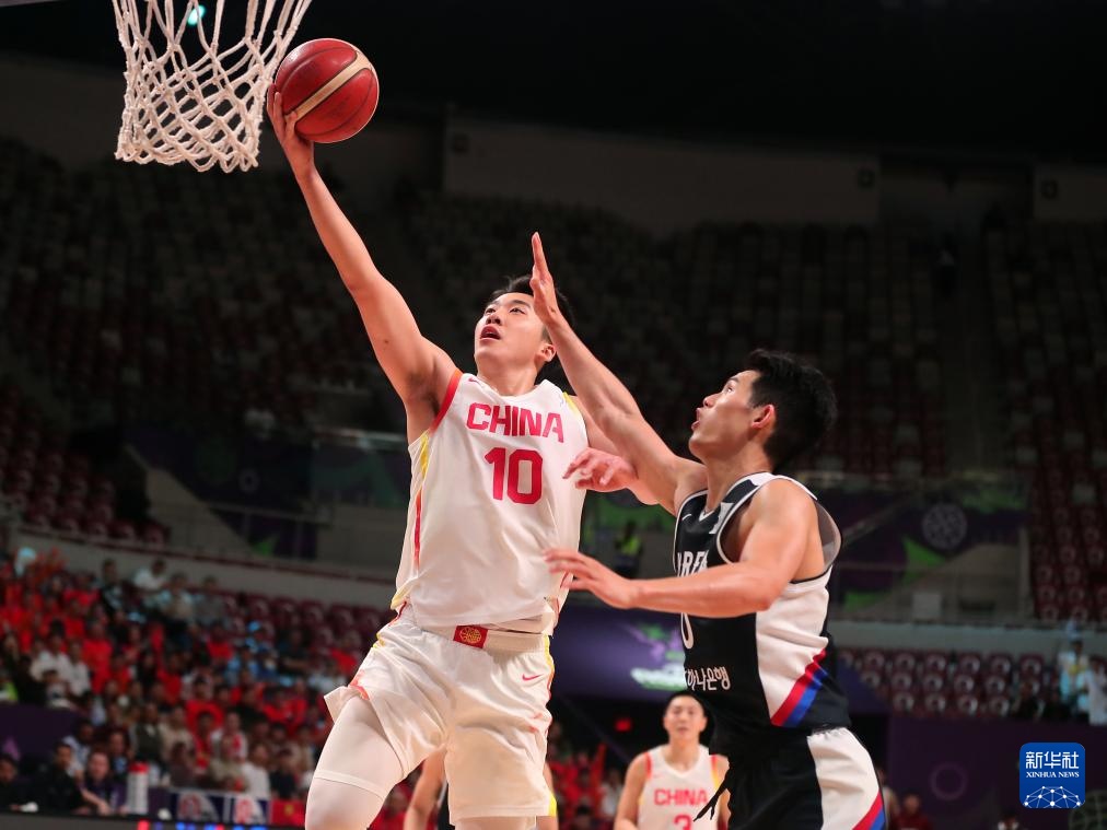 国际篮联亚洲杯：中国队胜韩国队 晋级四强