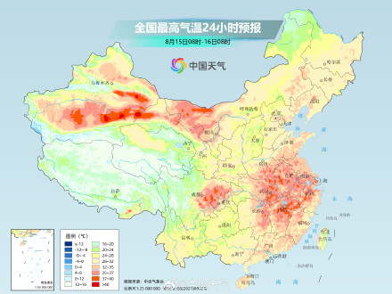 高温闷热向北扩展 长江中下游高温耐力久