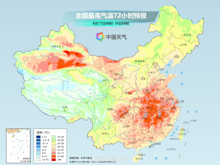高温闷热向北扩展 长江中下游高温耐力久