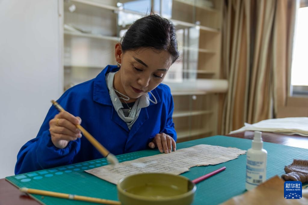 西藏：科技为古籍保护注入新活力