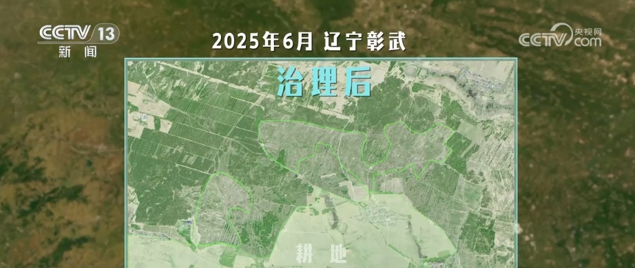 科技“啃出”绿色奇迹！卫星视角“瞰变化” 探秘从黄沙漫天到绿意蔓延的蜕变