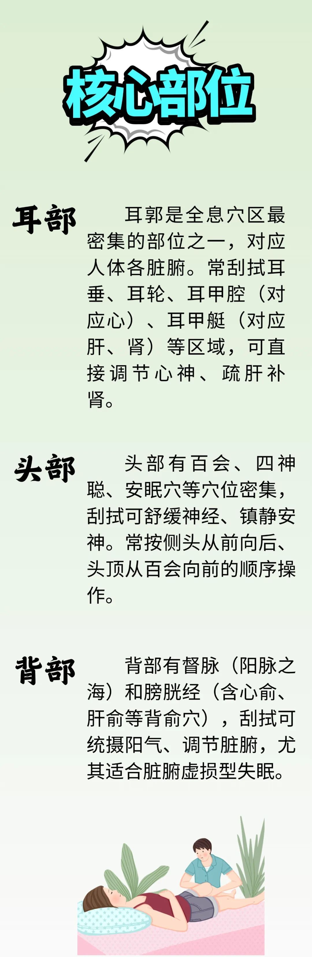 失眠不用愁，刮痧来解忧！3个关键部位刮一刮，助你找回好睡眠