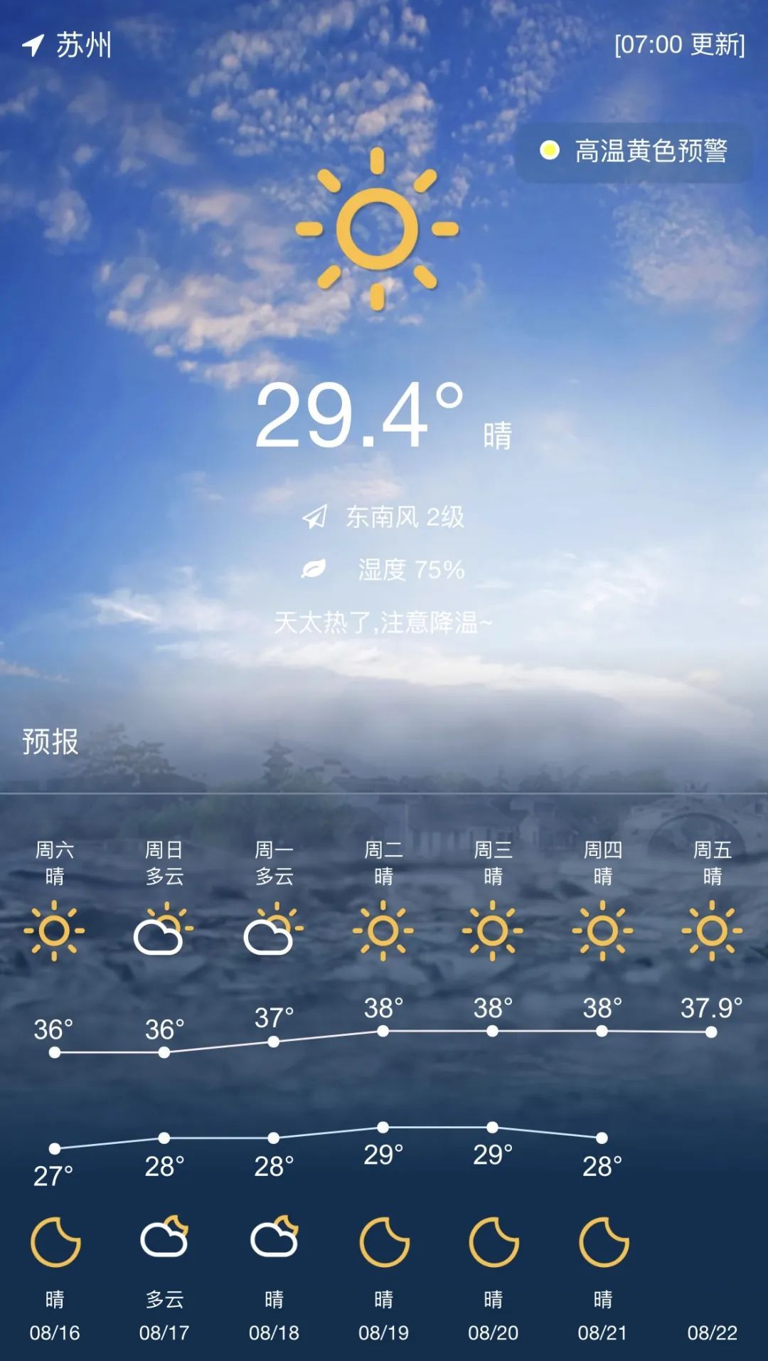 37℃！新一轮猛烈高温！即将影响江苏