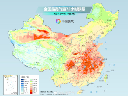 副热带高压北抬 大范围持续性高温闷热上线