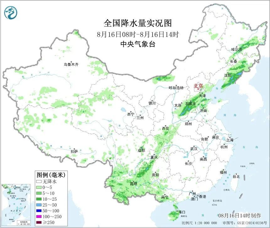 暴雨靠近!北方有一片降雨核心地带,警惕强对流天气 暴雨靠近!北方有一片降雨核心地带,警惕强对流天气
