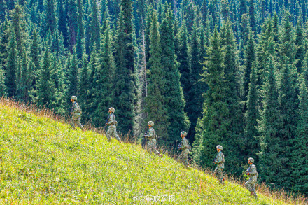 辛苦了！边防官兵用脚步丈量巡逻路