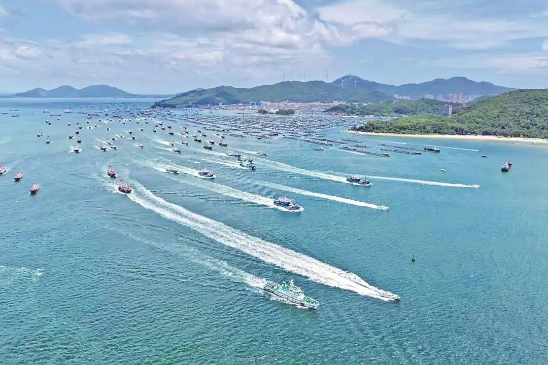 开渔啦！广东开撒今秋“第一网” 各地举行形式多样开渔启动仪式