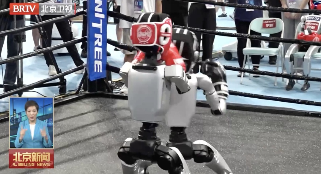 北京最近火爆的“机器人摔跤”，背后不简单！