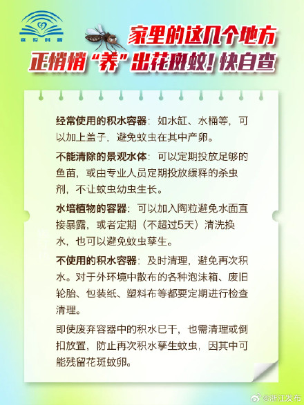 这些被你忽略的地方，天天都在“养”花蚊子咬你