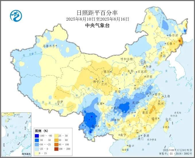长江中下游水稻需防高温热害 东北华南西南地区谨防农田渍涝害