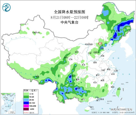 小而猛降雨还将影响北方 西北华北内蒙古出游需谨慎防范