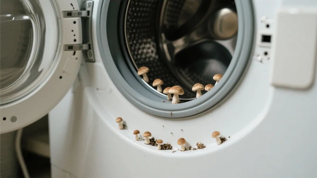 洗衣机里长蘑菇?别笑,你可能天天都在穿“细菌衣”! 洗衣机里长蘑菇?别笑,你可能天天都在穿“细菌衣”!