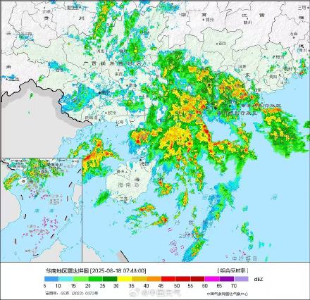 南海热带低压持续影响广东广西