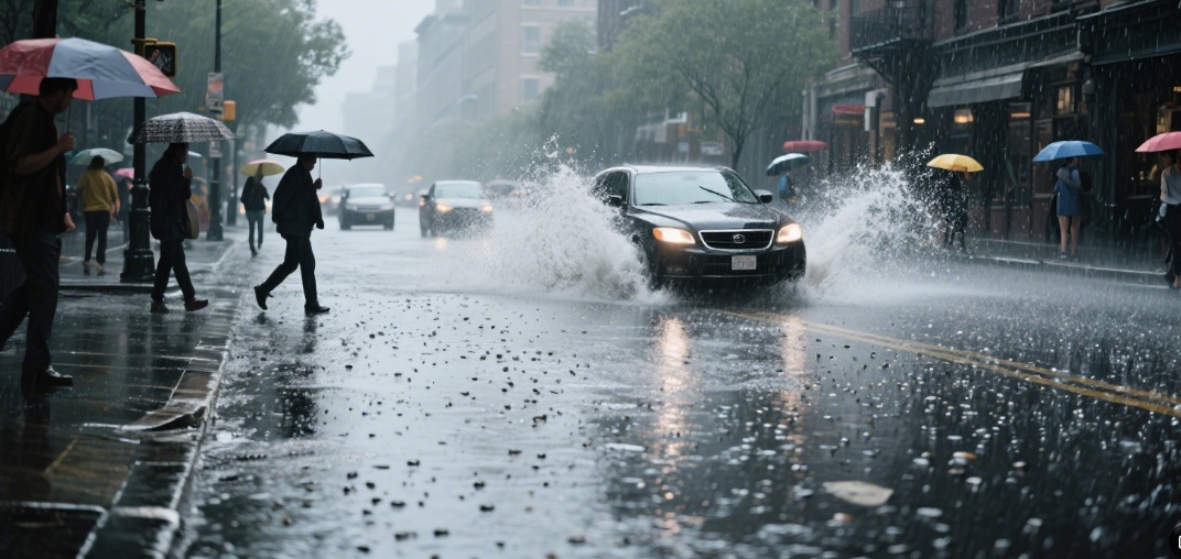 山西这些地方强降雨不断，列车停运，未来三天局部地区将迎暴雨，注意防范→
