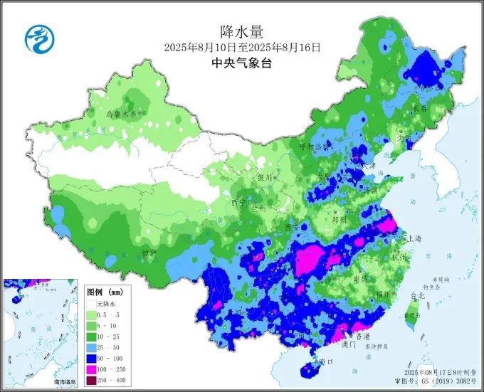 长江中下游水稻需防高温热害 东北华南西南地区谨防农田渍涝害