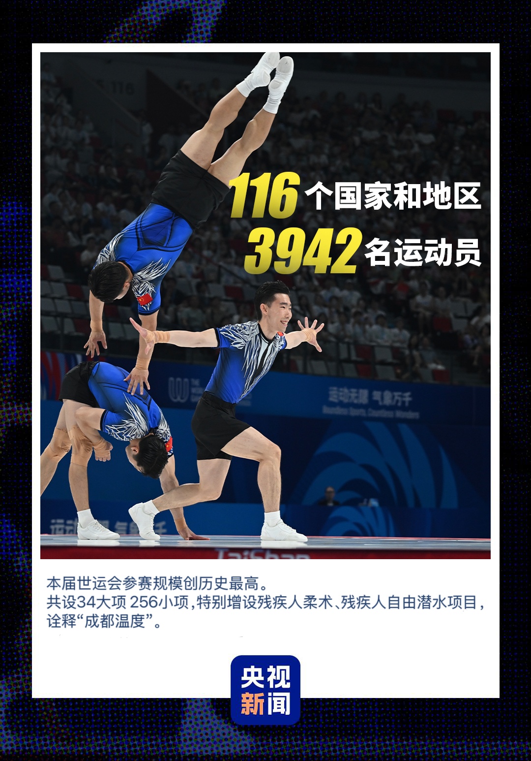 难忘成都!一组数据带你回顾2025世运会 难忘成都!一组数据带你回顾2025世运会