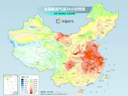 黄淮至江南多地高温可持续一周