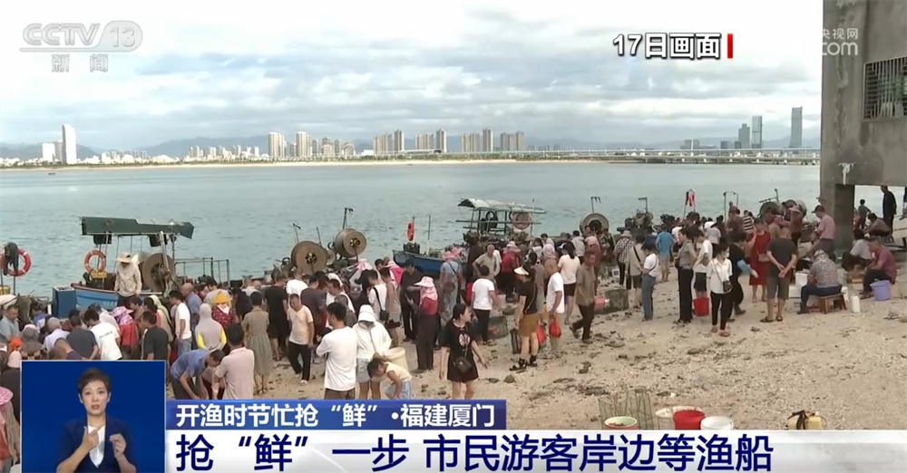 开渔时节抢“鲜”忙 交易市场人头攒动购销“火热” 开渔时节抢“鲜”忙 交易市场人头攒动购销“火热”