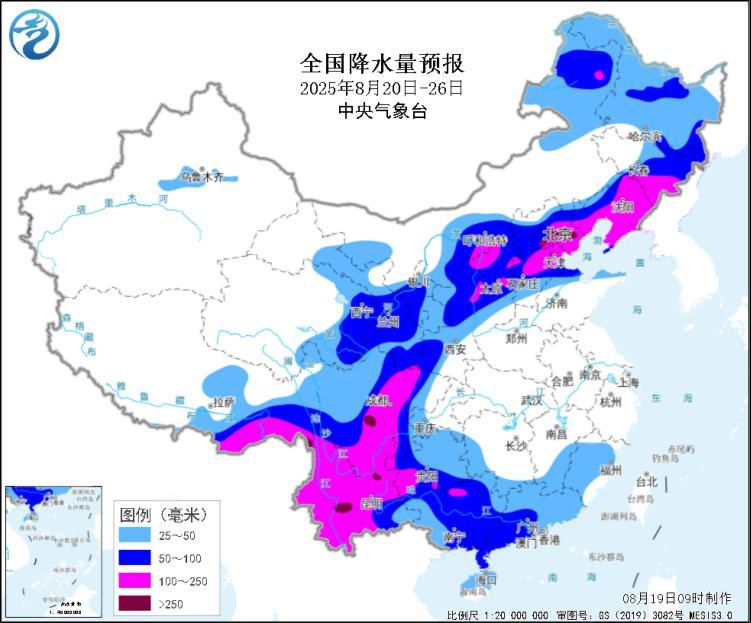 未来一周两轮降雨过程接连来袭，这些地方或有大暴雨