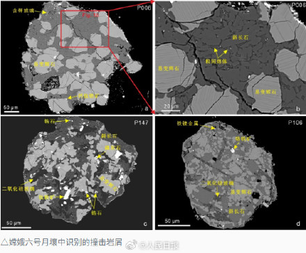 嫦娥六号月壤样品揭示月球阿波罗盆地41.6亿年前形成 嫦娥六号月壤样品揭示月球阿波罗盆地41.6亿年前形成
