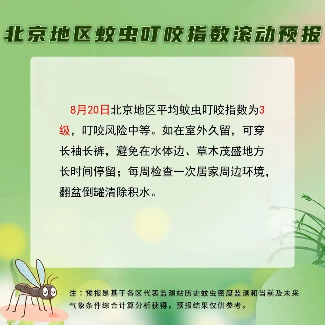 雨后高温高湿，小心这几种蚊子！防护方法——