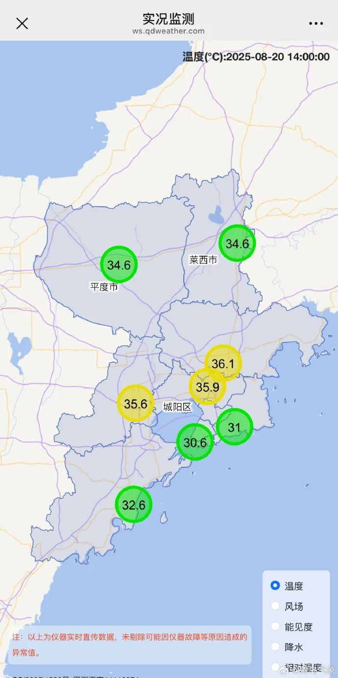 青岛多区市发布高温预警！还要持续好几天……