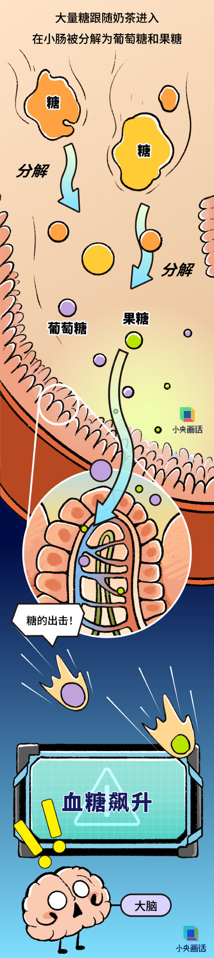 一天一杯奶茶是逼身体加班 可能给你招来2型糖尿病