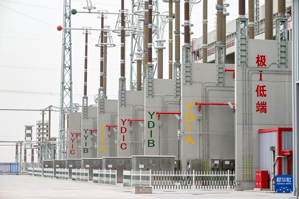 新华全媒+丨宁夏—湖南±800千伏特高压直流输电工程投产送电